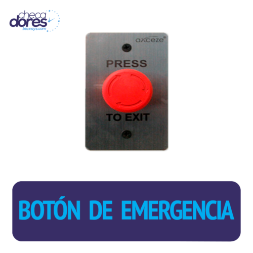 BOTON DE PARO O EMERGENCIA