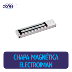 CHAPA MAGNETICA ELECTROIMAN CON LED INDICADOR